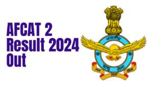 AFCAT 2 Result 2024