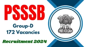 PSSSB-Sewadar-Chowkidar-Recruitment-2024